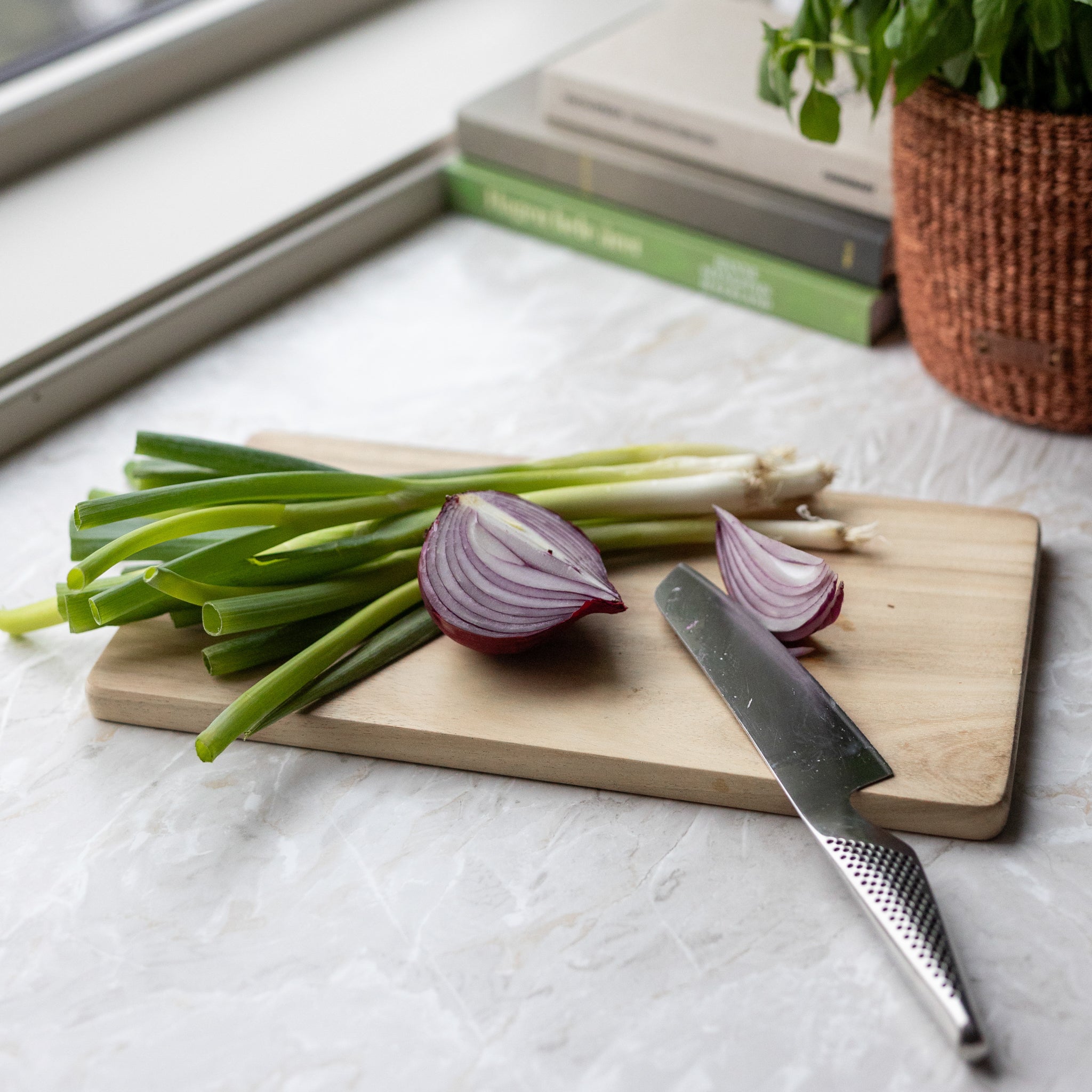 Simple Wooden Cutting Board | Natural Wood Kitchen Prep Board