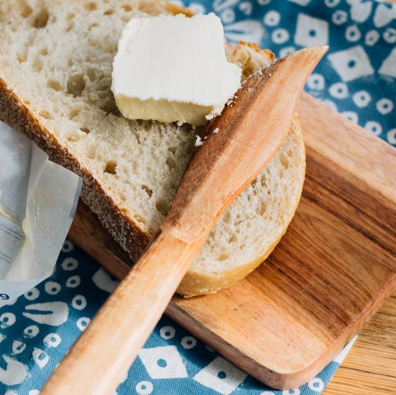 Wooden Serving Board & Knife Set | Natural Wood Sharing Board Set